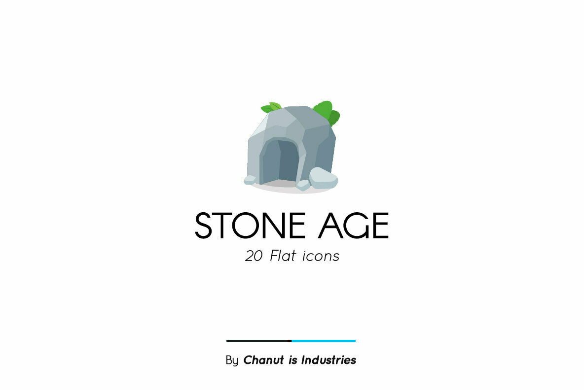Stone Age Premium Icon Pack 1
