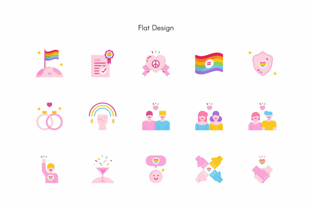 LGBT Premium Icon Pack 2