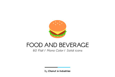 Food and Beverage Premium Icon Pack