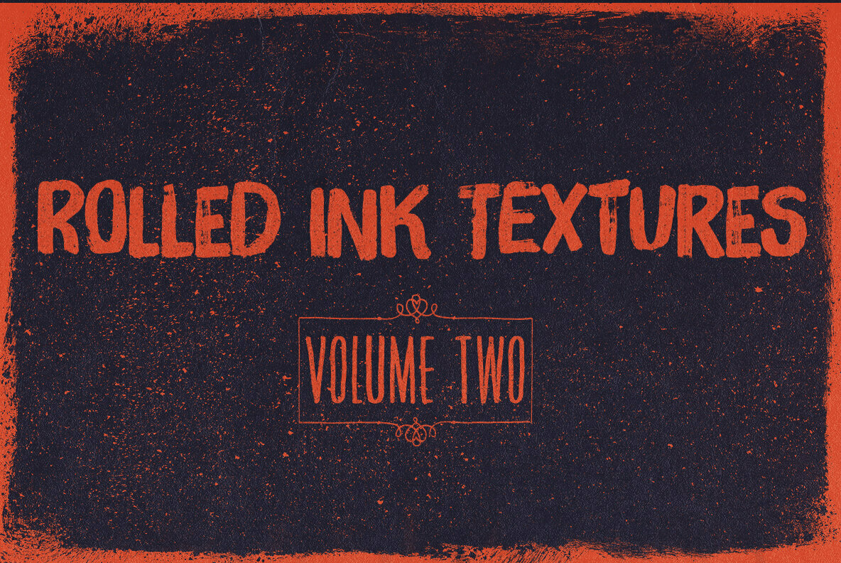 Rolled Ink Textures Volume 02 1