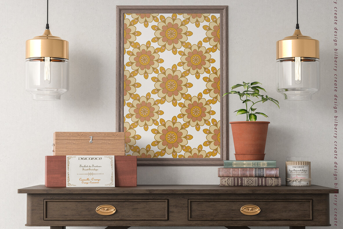 Retro Mood Pattern Set Retro Mood Pattern Set