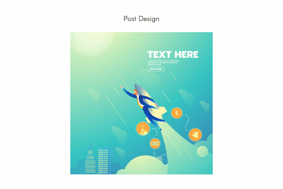 Businessman Startup Premium Illustration pack 3