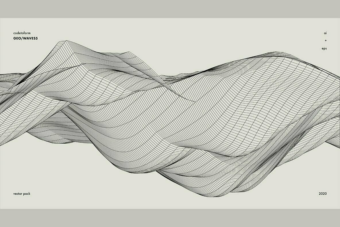 GEO WAVES5 Vector Pack 2