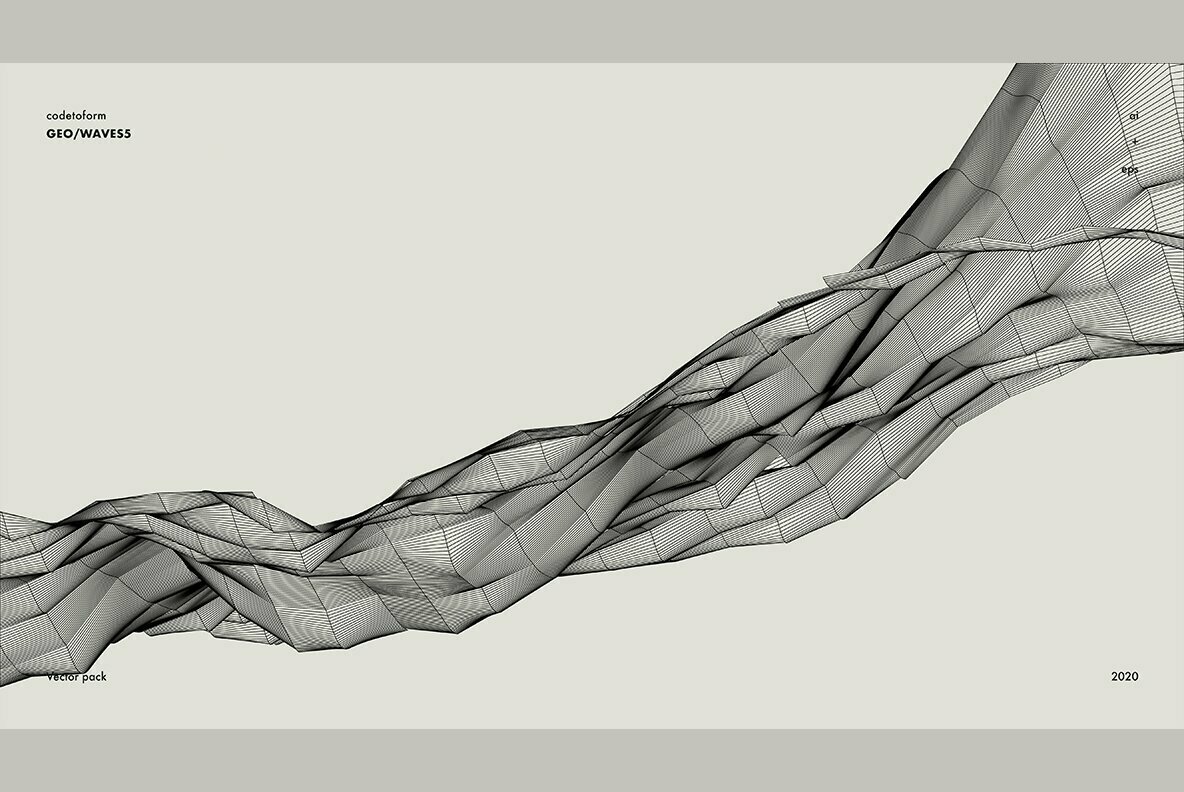 GEO WAVES5 Vector Pack 5