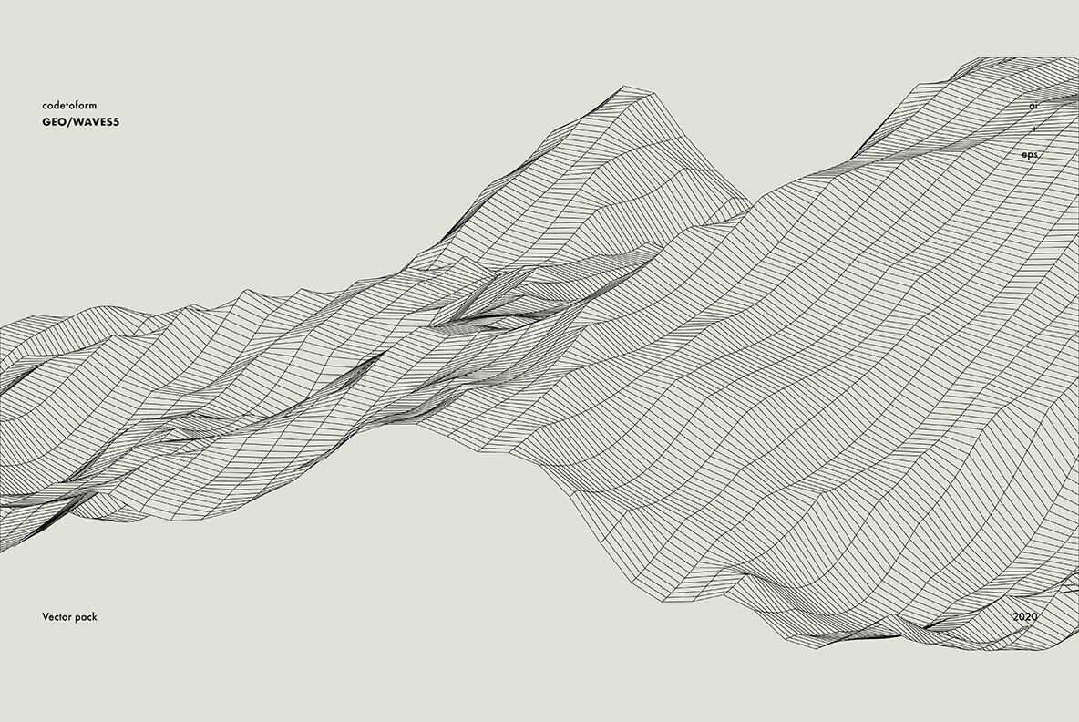 GEO WAVES5 Vector Pack 10