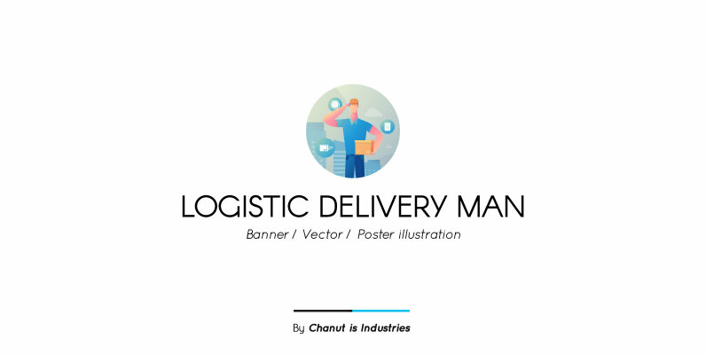 Logistic Delivery Premium Illustration pack