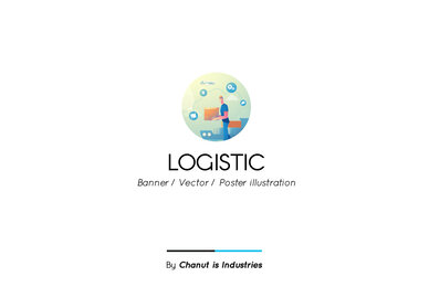 Logistic Premium Illustration pack