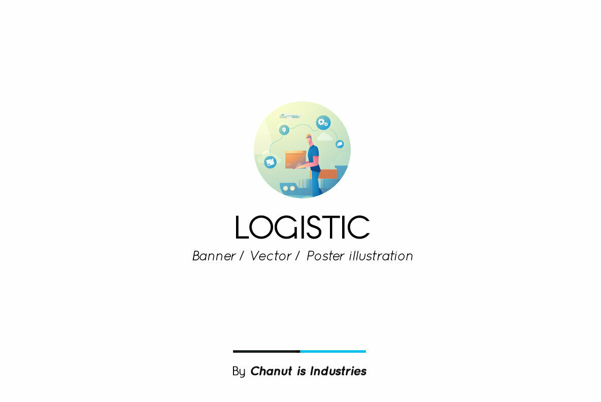 Logistic Premium Illustration pack 1