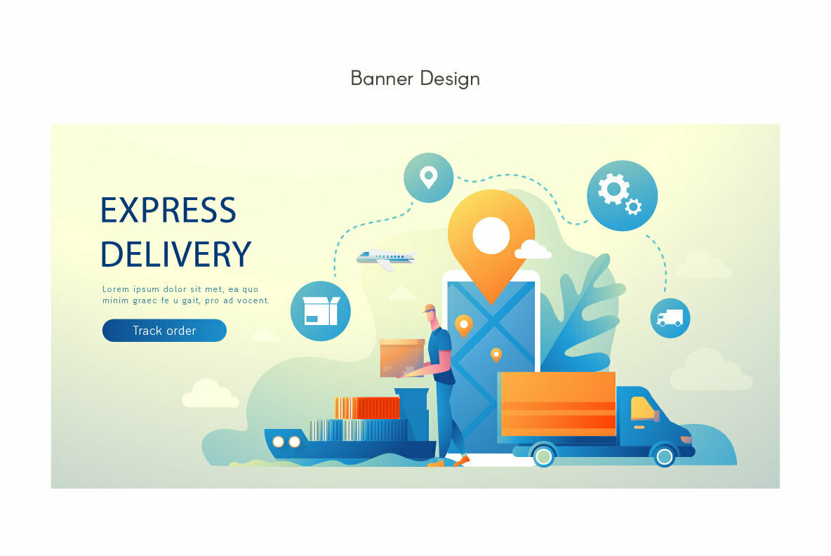 Logistic Premium Illustration pack 2