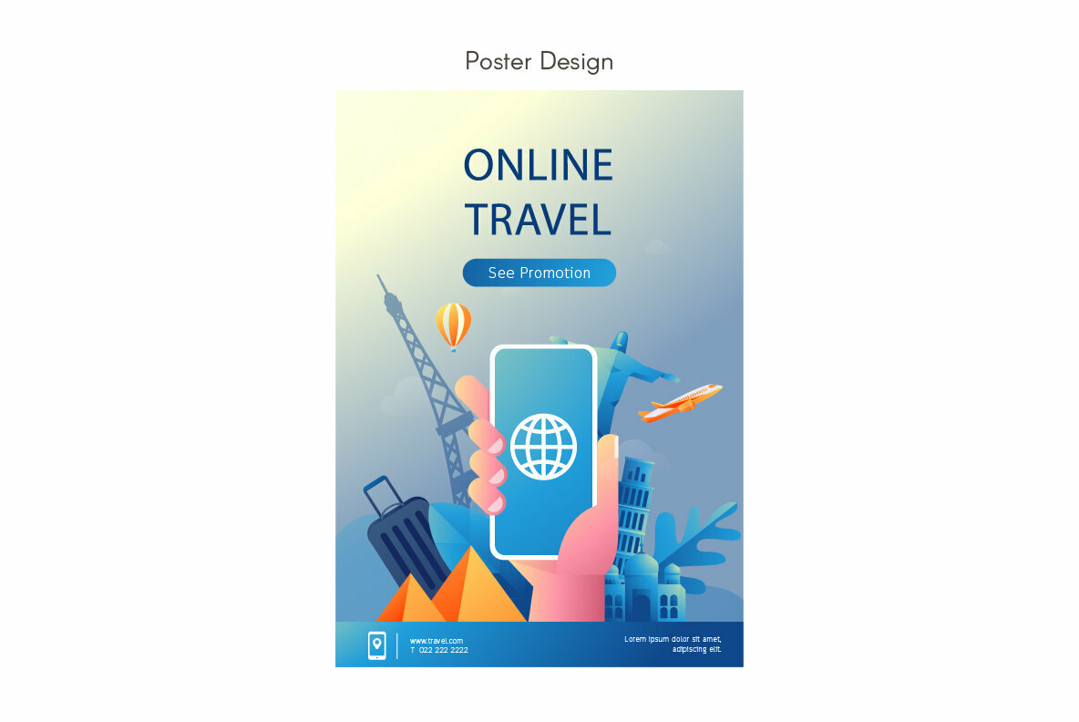 Online Travel Premium Illustration pack 4