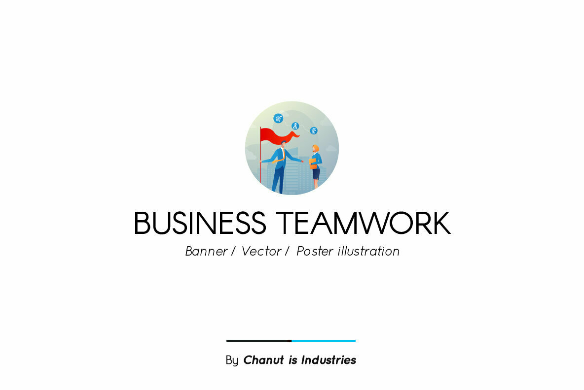 Business Teamwork Premium Illustration pack 1