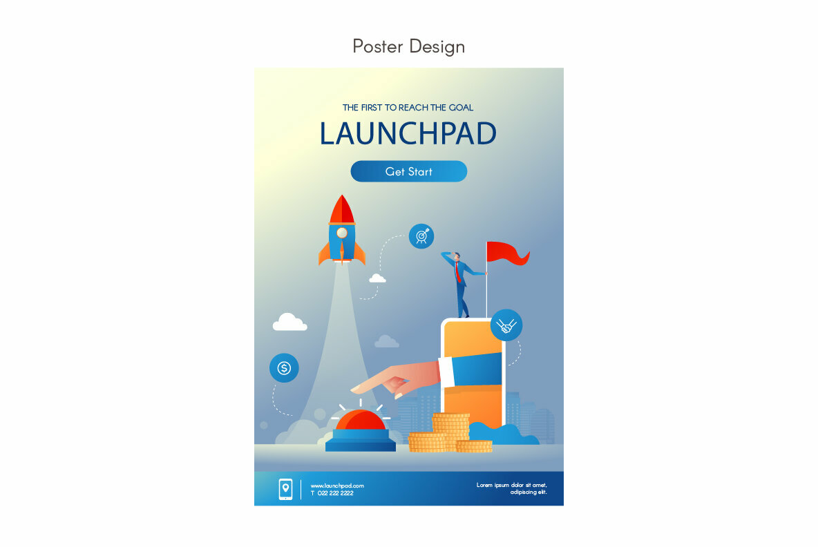 Startup Launch Premium Illustration pack 4