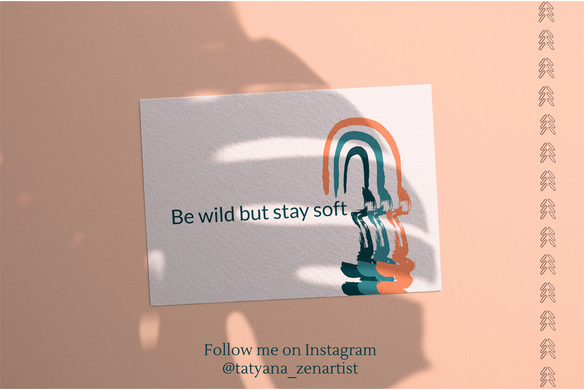 Abstract   Linear Tribal Boho Collection 11