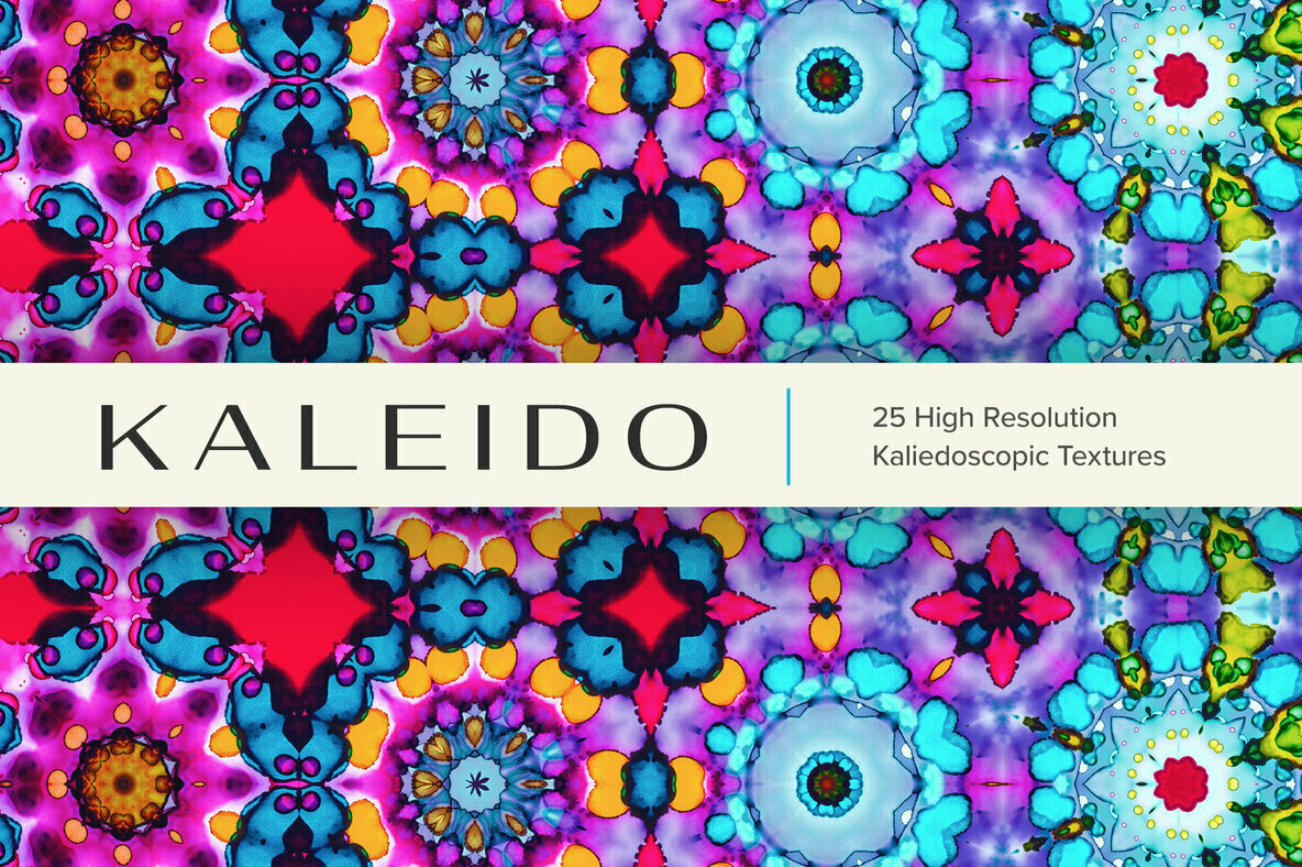 Kaleido     25 High Resolution Kaleidoscopic Textures 1