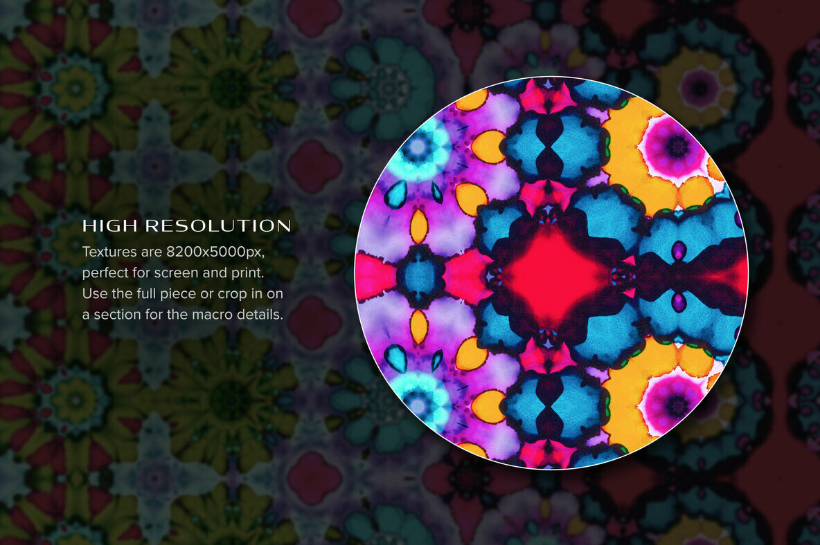 Kaleido     25 High Resolution Kaleidoscopic Textures 5