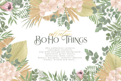Boho Things Art Collection