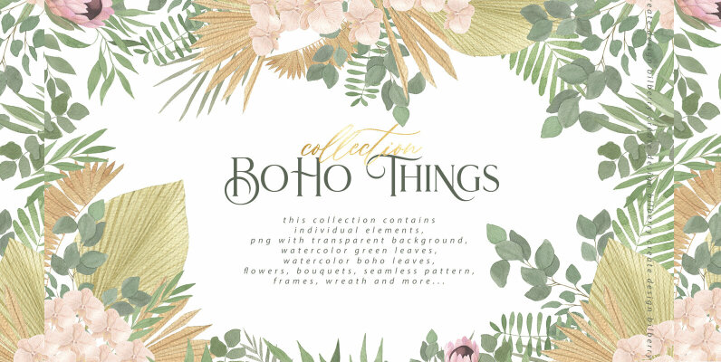 Boho Things Art Collection