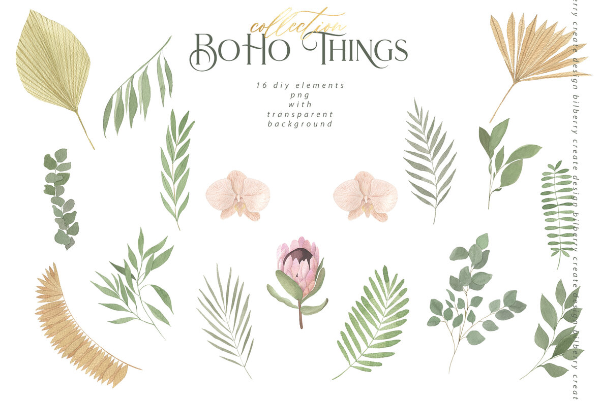 Boho Things Art Collection 10