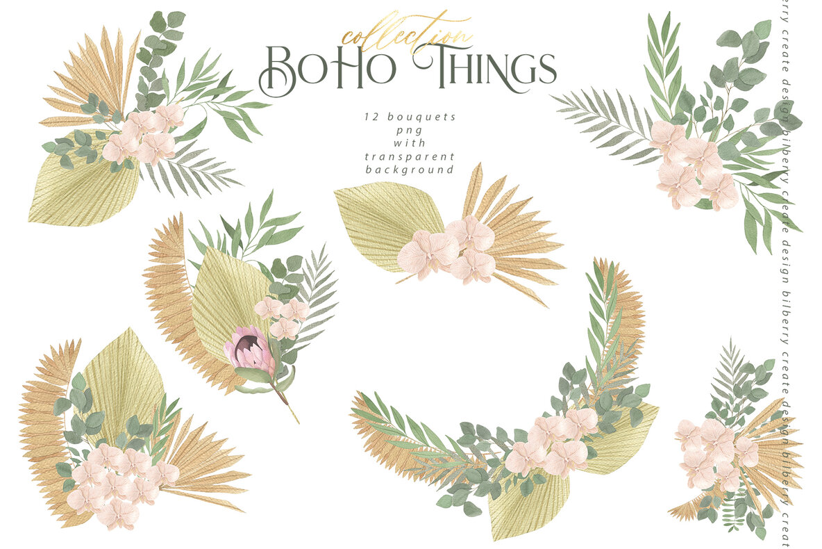 Boho Things Art Collection 11