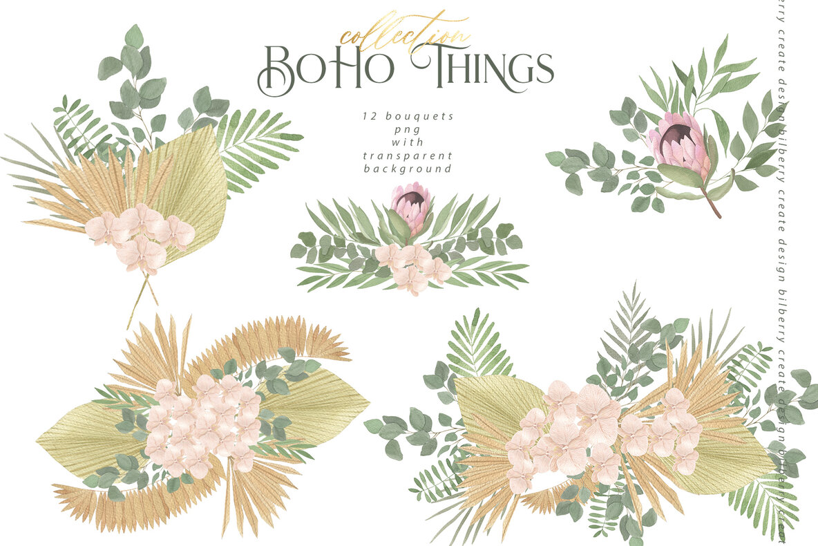 Boho Things Art Collection 12