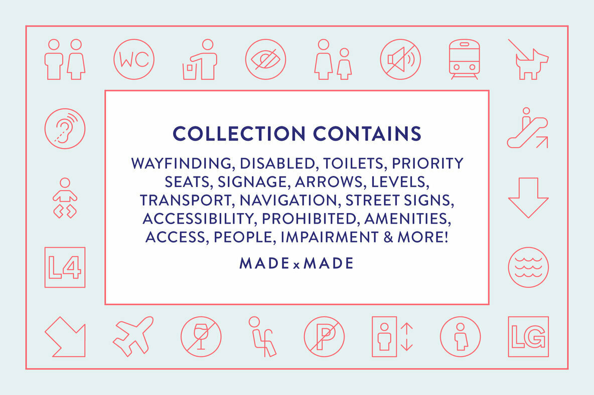 Line Icons     Wayfinding 2