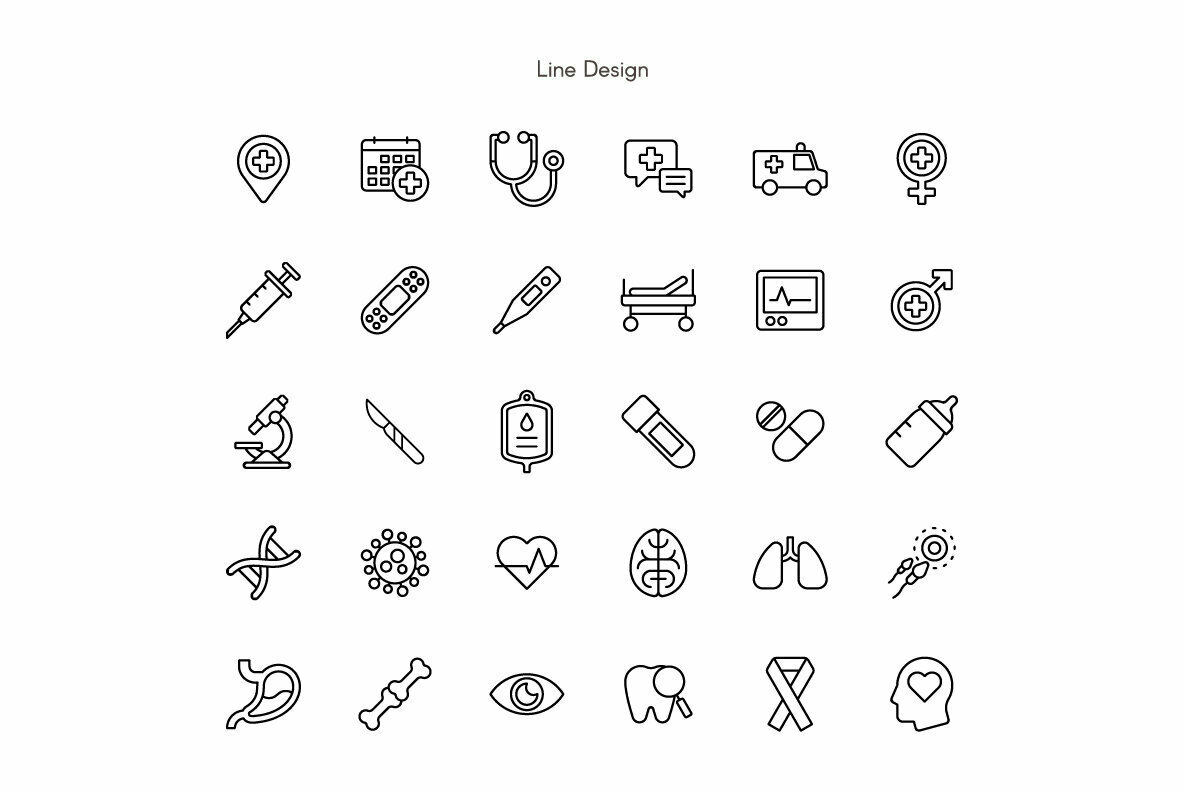 Medical Premium Icon pack 3