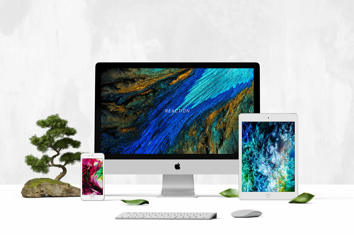 Reaction 8K Experimental Fluid Art Textures Reaction 8K Experimental Fluid Art Textures