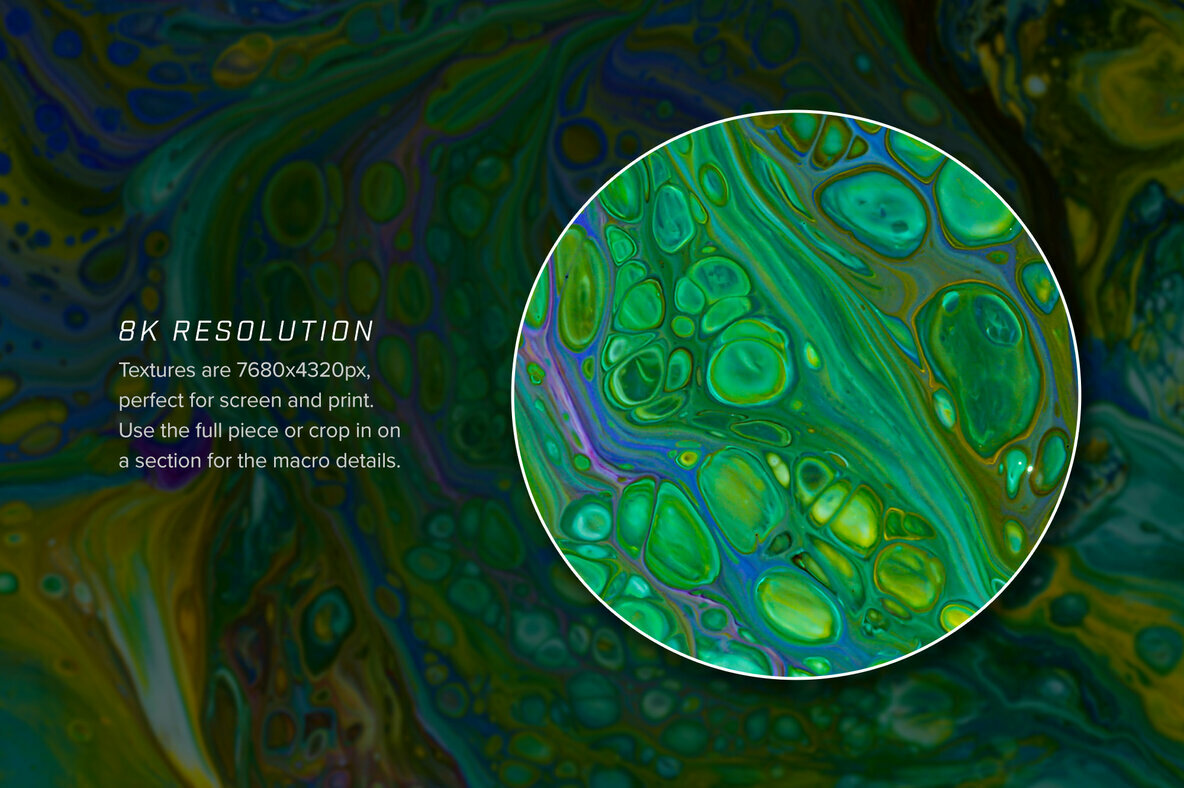 Reaction 8K Experimental Fluid Art Textures Reaction 8K Experimental Fluid Art Textures