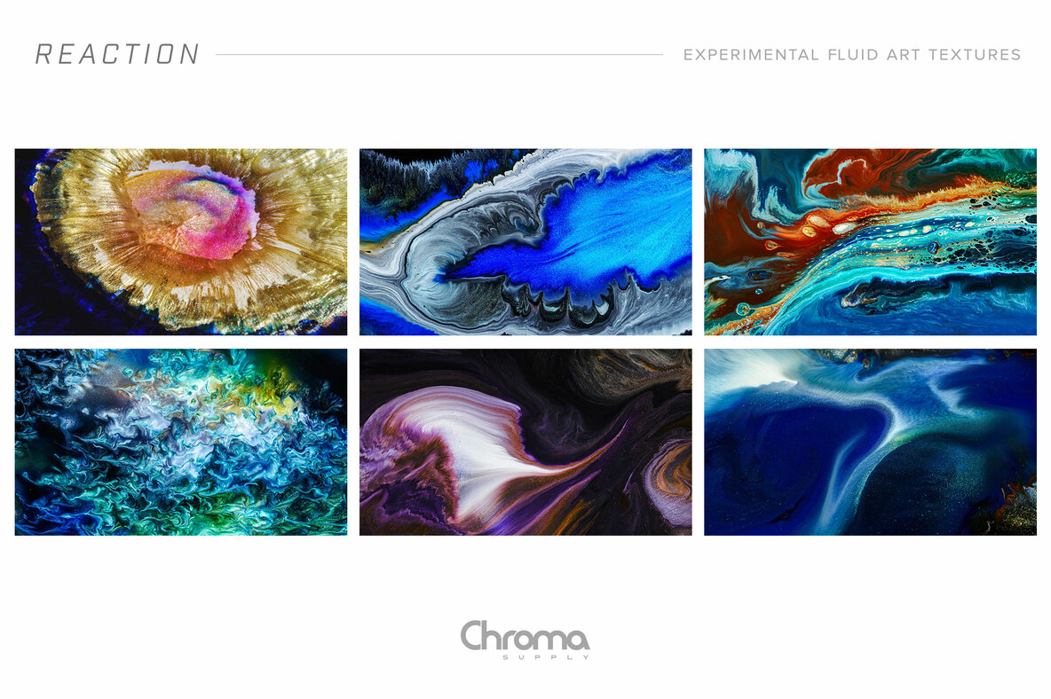 Reaction 8K Experimental Fluid Art Textures Reaction 8K Experimental Fluid Art Textures