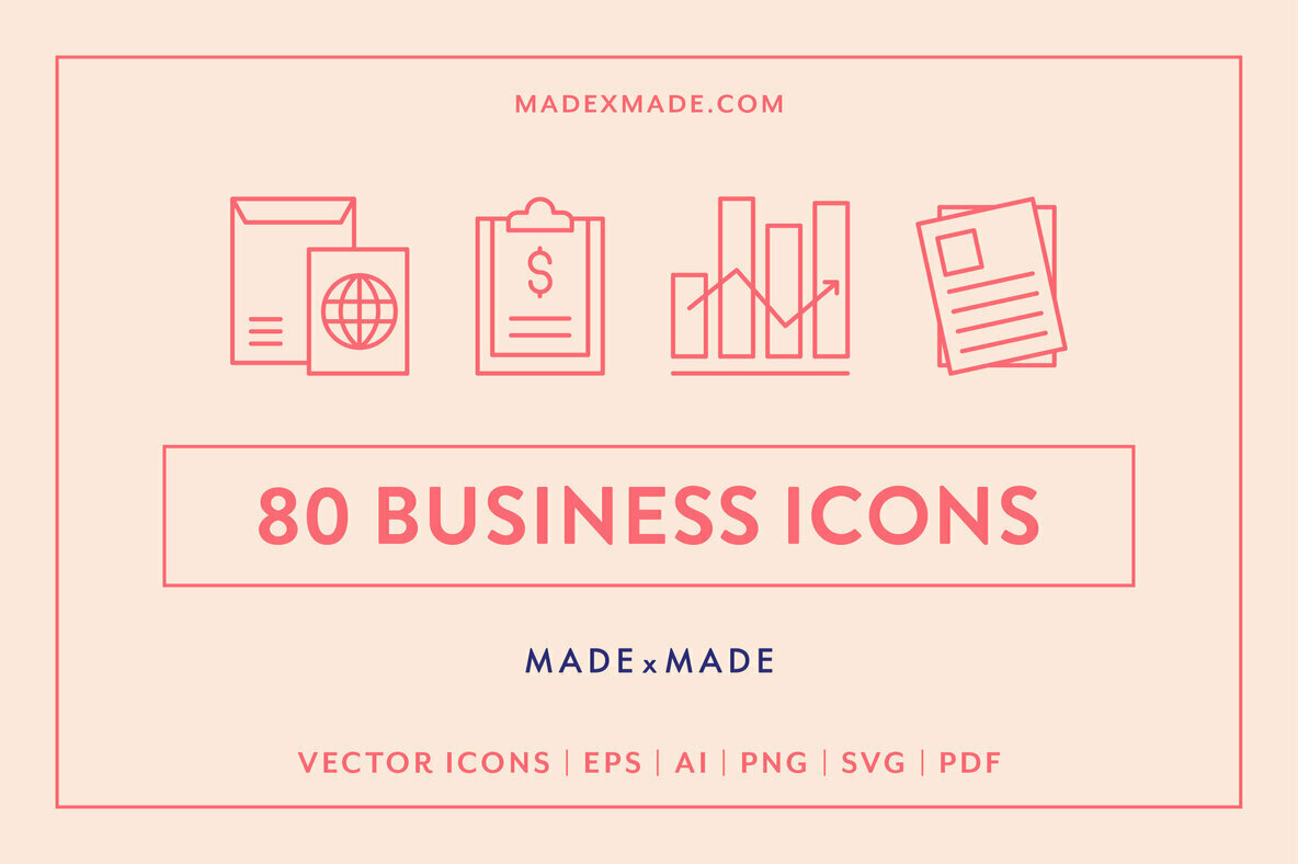 Line Icons     Business 1