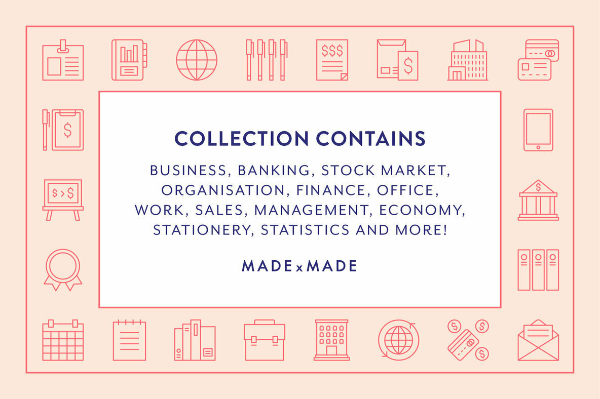 Line Icons     Business 2