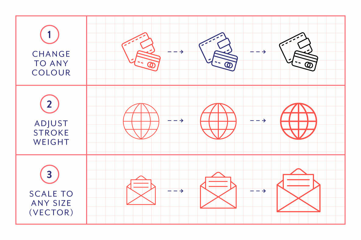Line Icons     Business 3