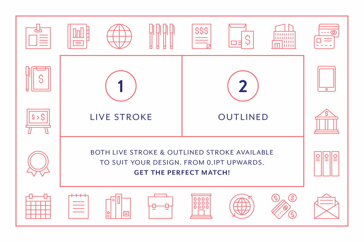 Line Icons     Business 4