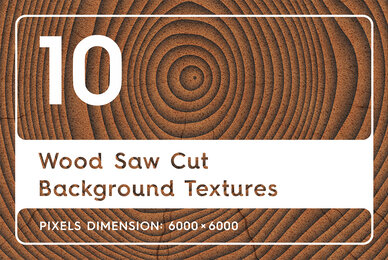 10 Wood Saw Cut Background Textures
