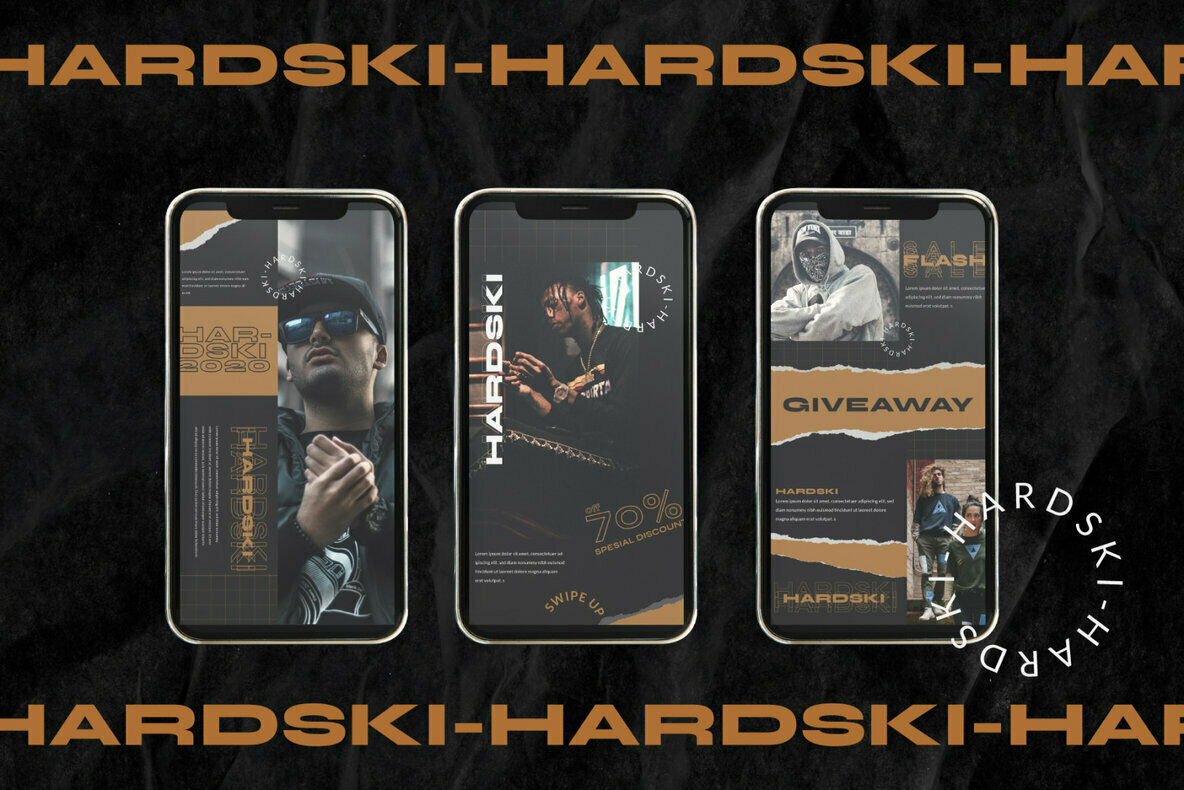 Hardski   Instagram Template 2