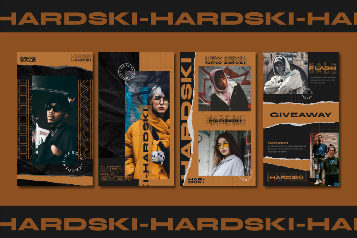 Hardski   Instagram Template 10