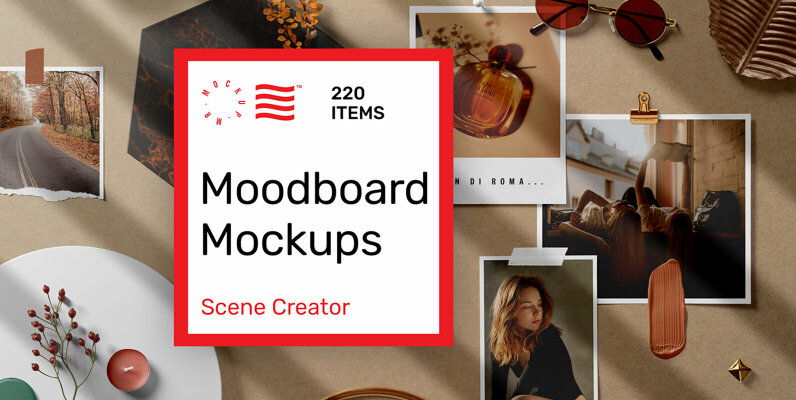 Moodboard Mockups