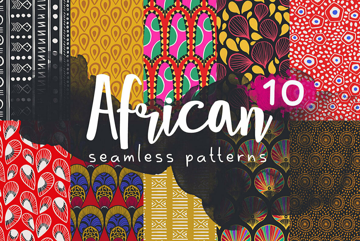 African Seamless Patterns Pack 1