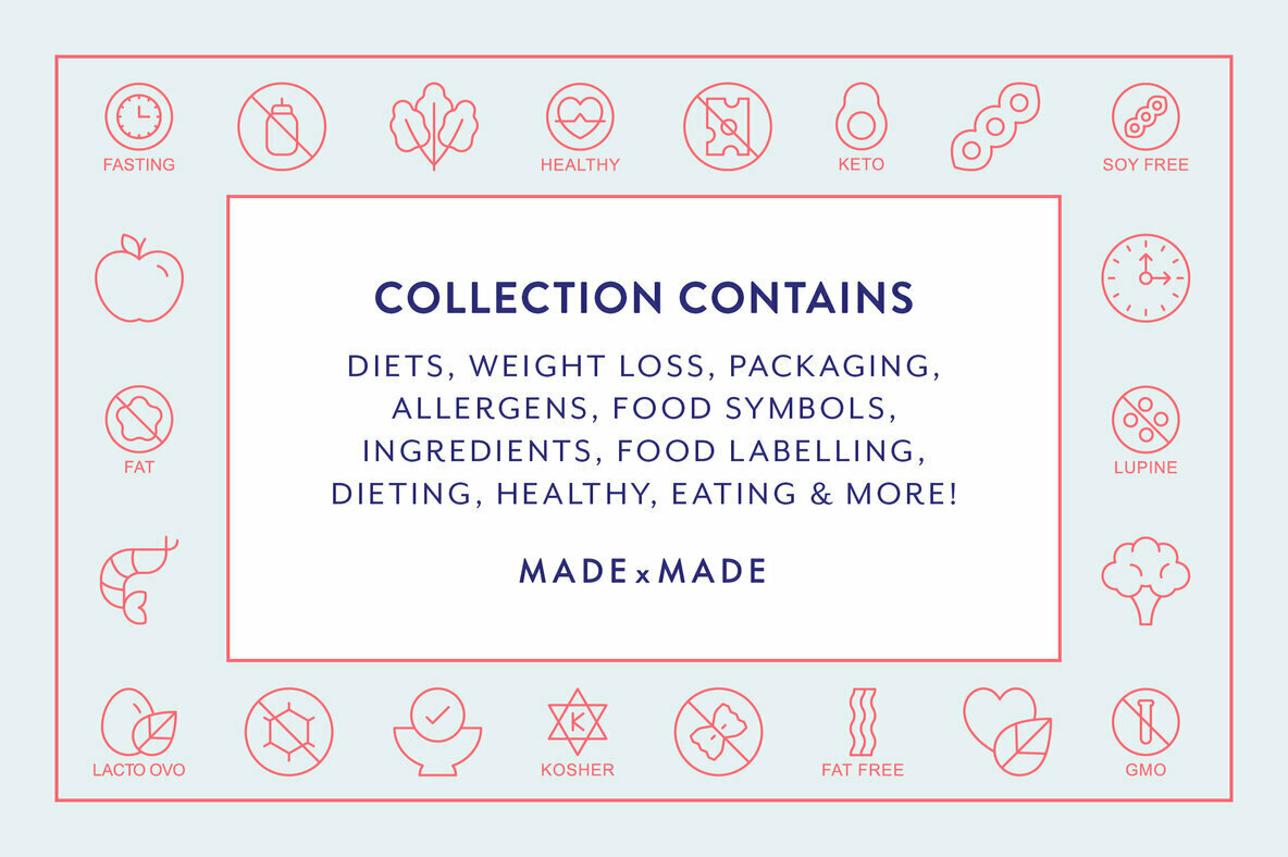 Line Icons     Diet 2