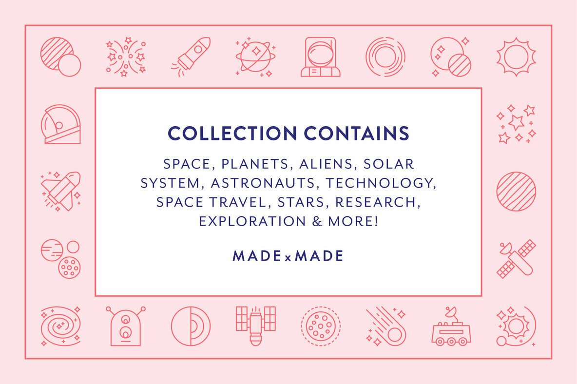 Line Icons     Space 2