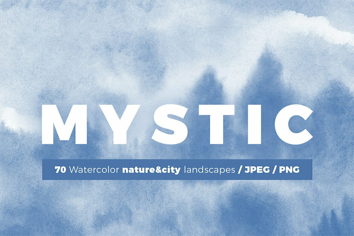 MYSTIC   Painting Watercolor Landscapes 1