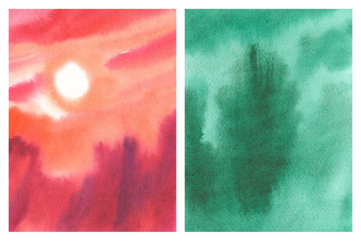 MYSTIC   Painting Watercolor Landscapes 12