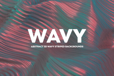 Wavy   Abstract 3D Striped Backgrounds