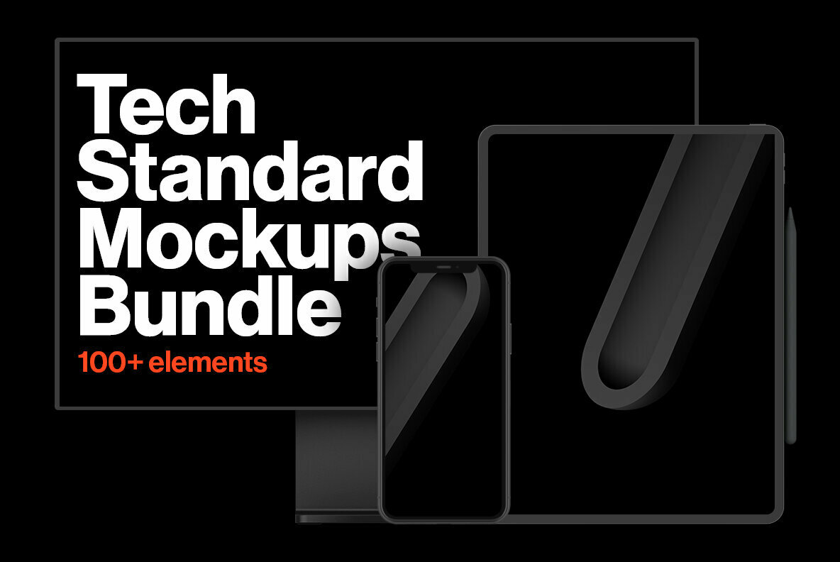Tech Standard Mockups Bundle Tech Standard Mockups Bundle