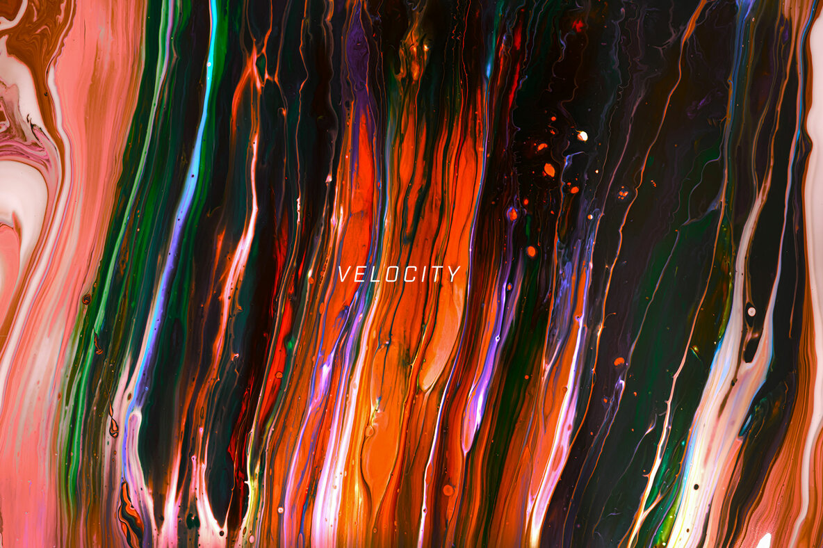 Velocity     8K Experimental Fluid Art Textures 7