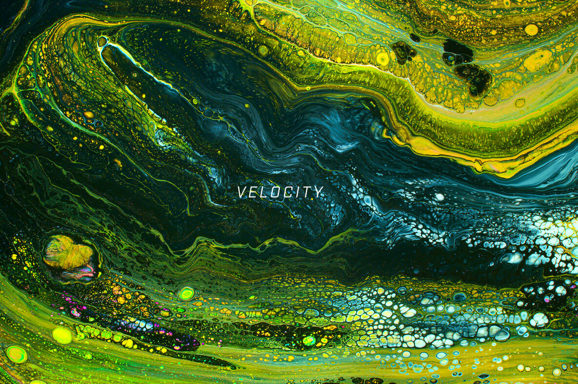 Velocity     8K Experimental Fluid Art Textures 12
