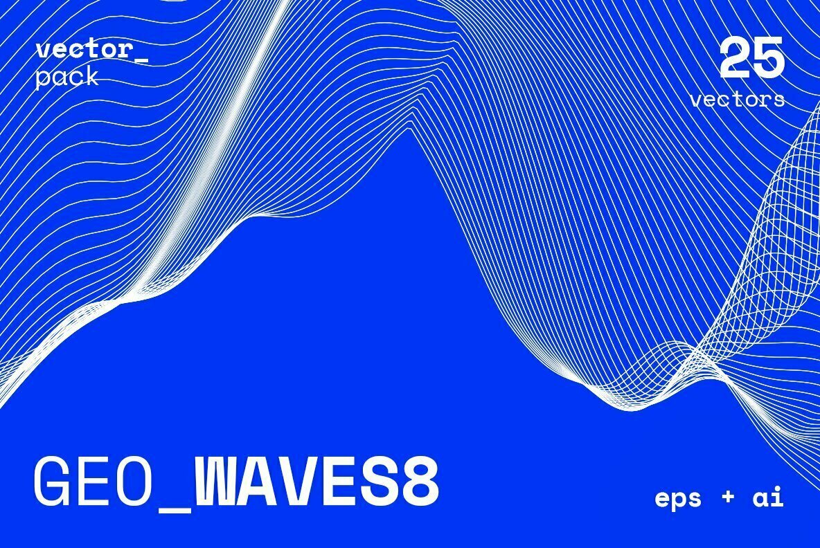 GEO WAVES8 Vector Pack 1