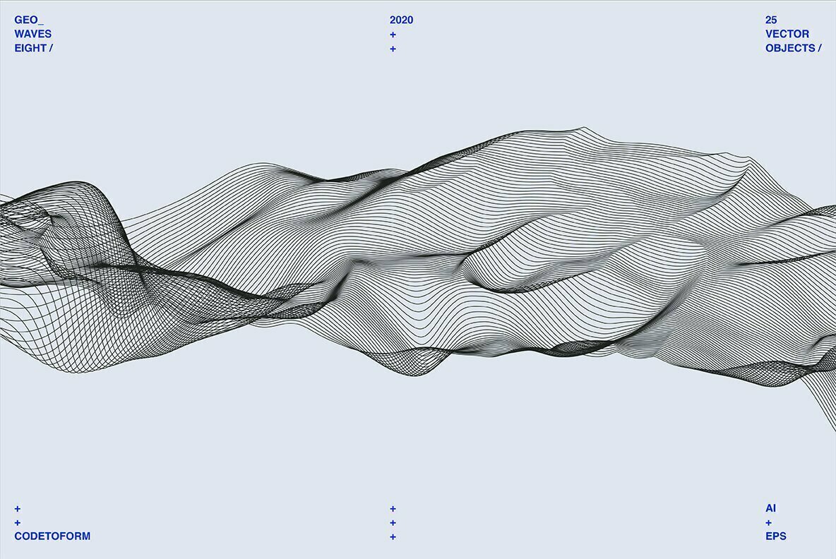 GEO WAVES8 Vector Pack 3
