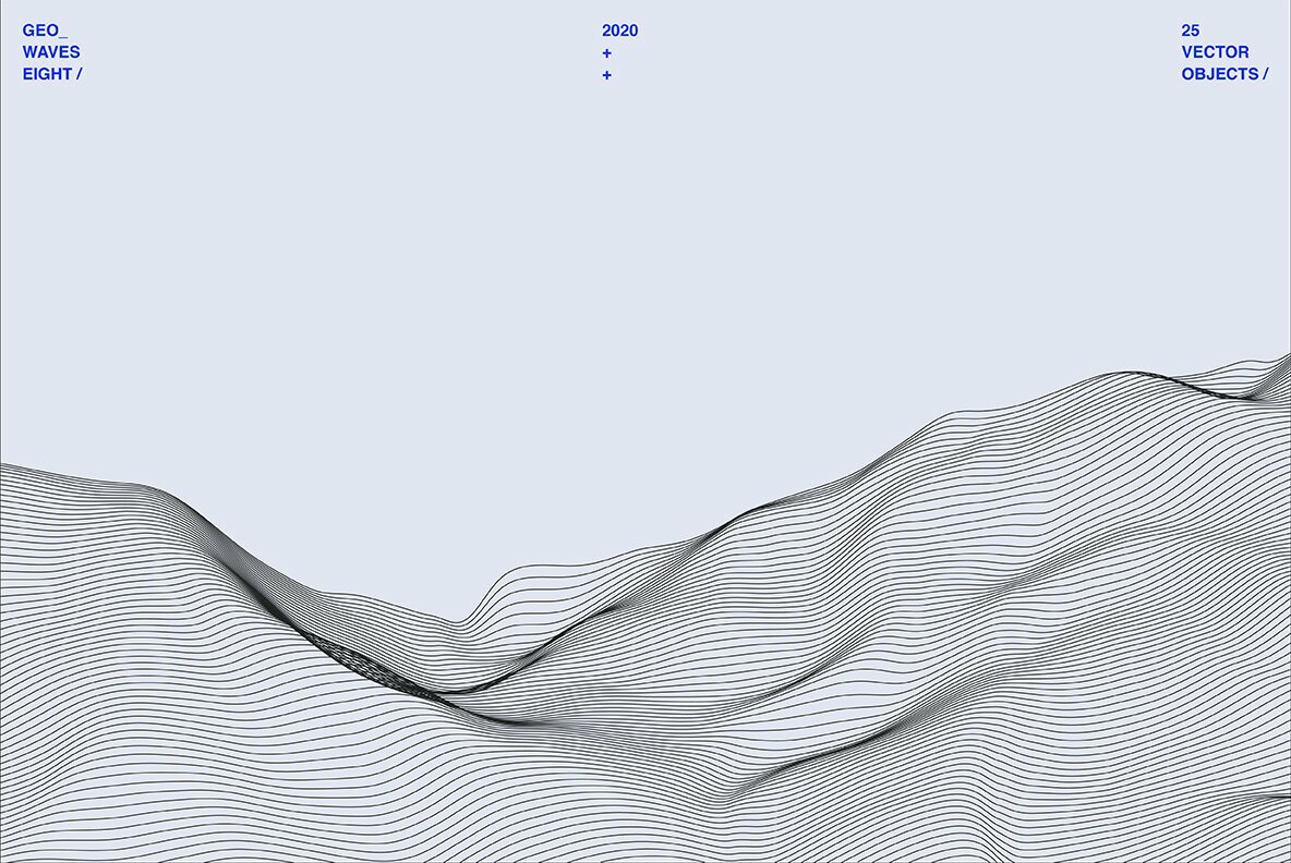 GEO WAVES8 Vector Pack 8