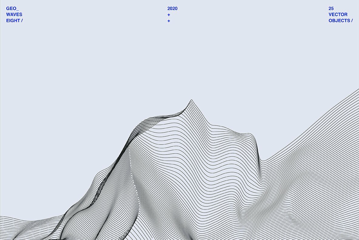 GEO WAVES8 Vector Pack 9